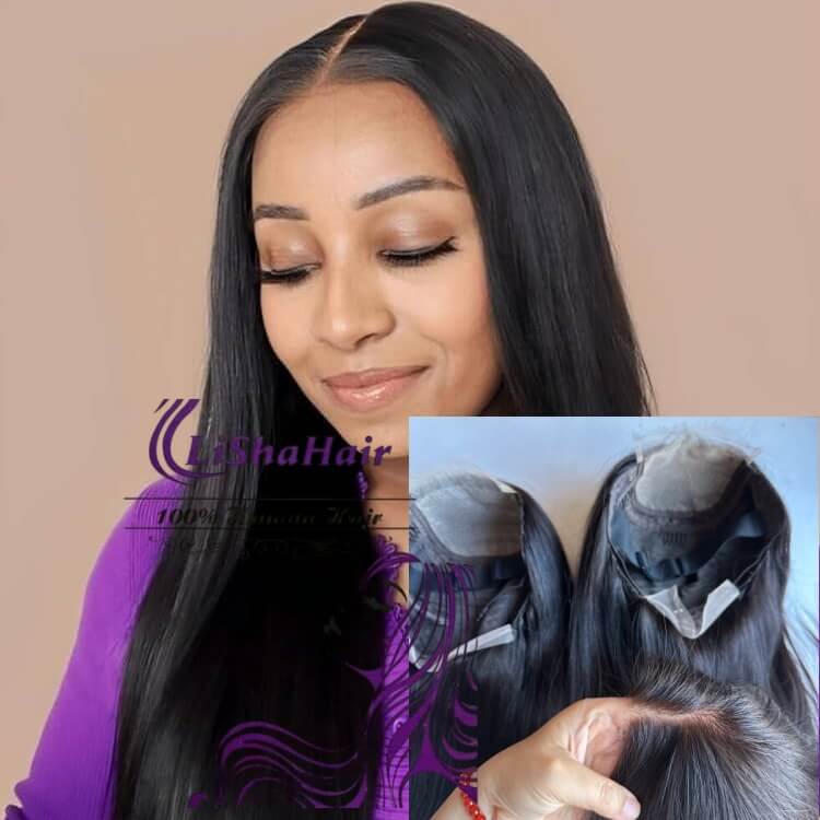 Bye Bye Knots Wig Bleached Invisible Knots 5x5 Lace Closure Wigs Human Hair Put on and Go Glueless Human Hair Wig Pre Plucked Natural Hairline